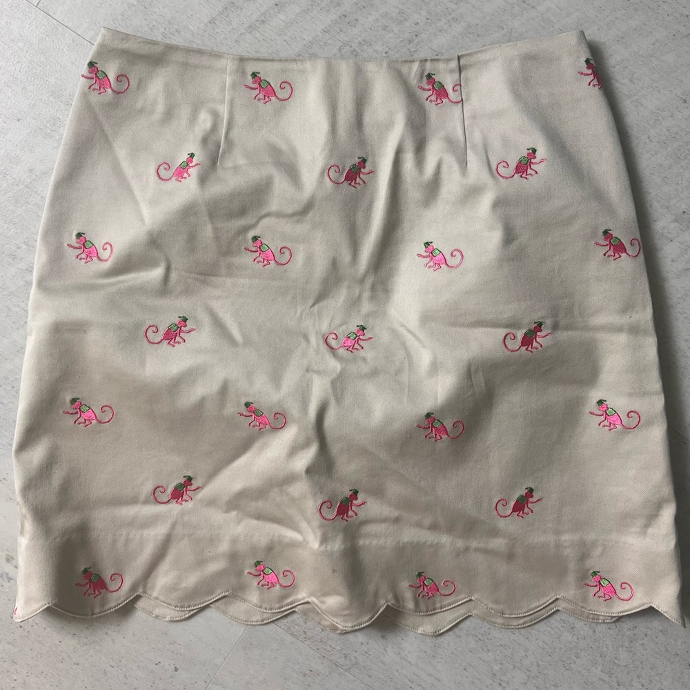 Lilly Pulitzer Skirt Monkeys